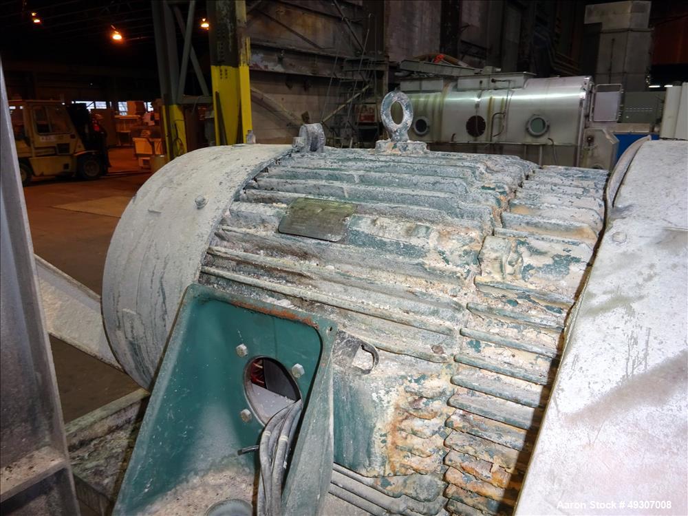 Used Marion Paddle Mixer, Model BPS-5496, 304 Stainless Steel.