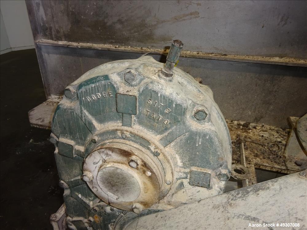 Used Marion Paddle Mixer, Model BPS-5496, 304 Stainless Steel.