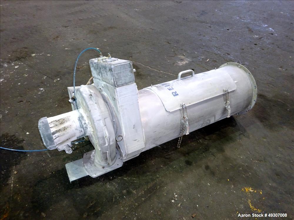 Used Marion Paddle Mixer, Model BPS-5496, 304 Stainless Steel.