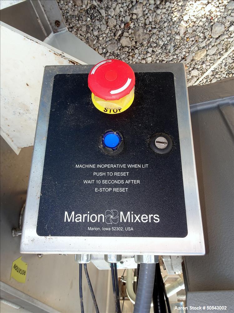 Used- Marion Manufacturing Paddle Mixer, Model BPS4272