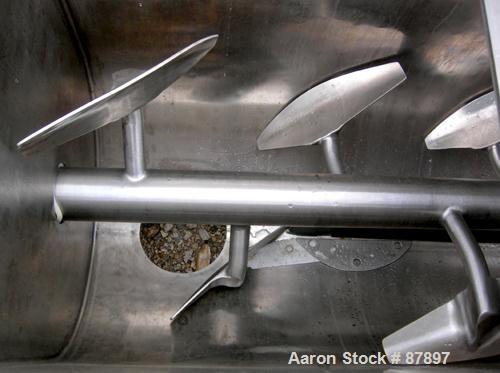 Used Stainless Steel Marion Continuous Paddle Mixer, model C2472