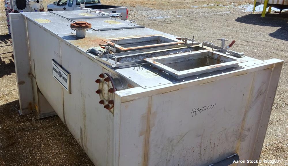Used Marion Continuous Paddle Mixer, Model CPS-42144, 94.5 Cubic Feet Capacity