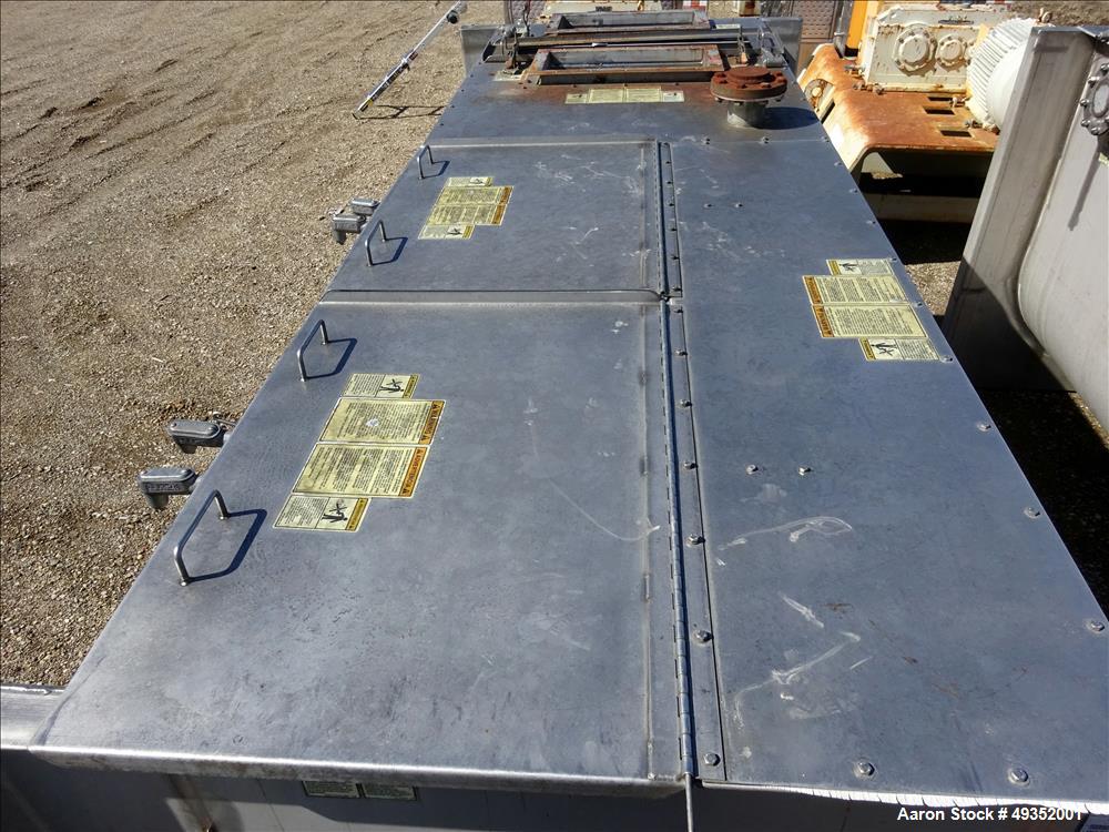 Used Marion Continuous Paddle Mixer, Model CPS-42144, 94.5 Cubic Feet Capacity