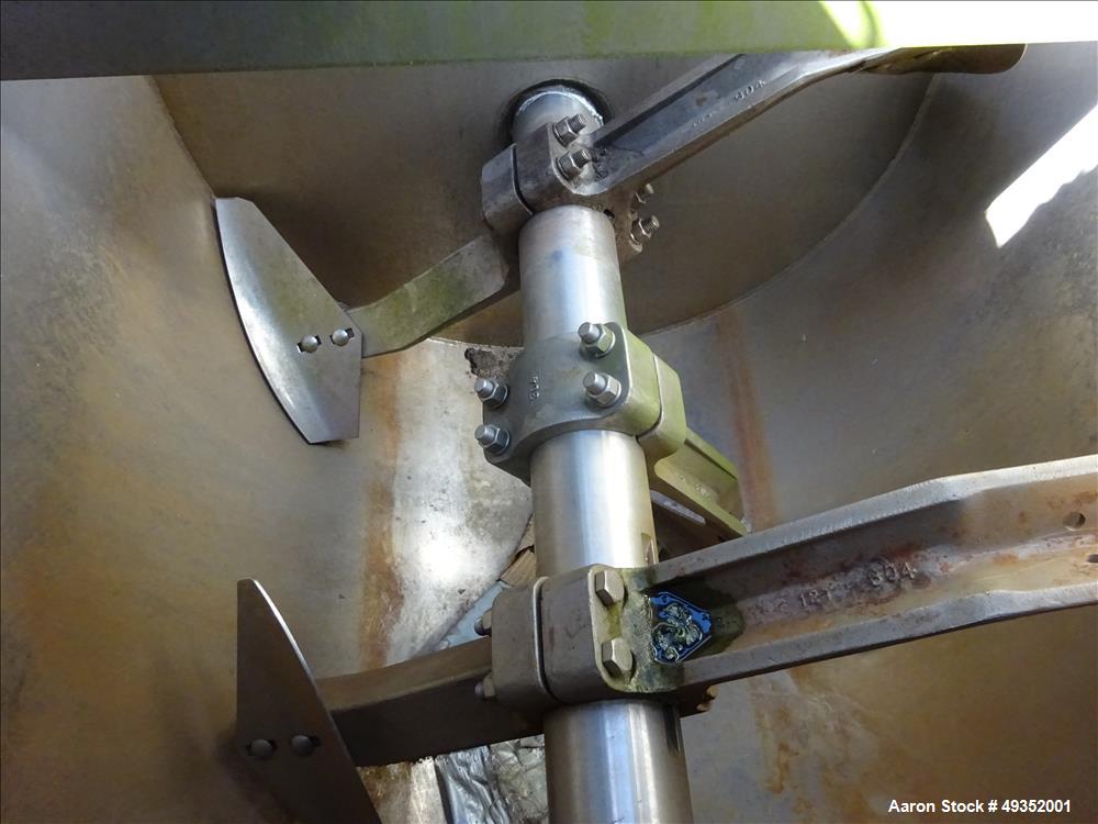Used Marion Continuous Paddle Mixer, Model CPS-42144, 94.5 Cubic Feet Capacity