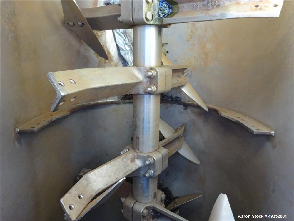 Used Marion Continuous Paddle Mixer, Model CPS-42144, 94.5 Cubic Feet Capacity
