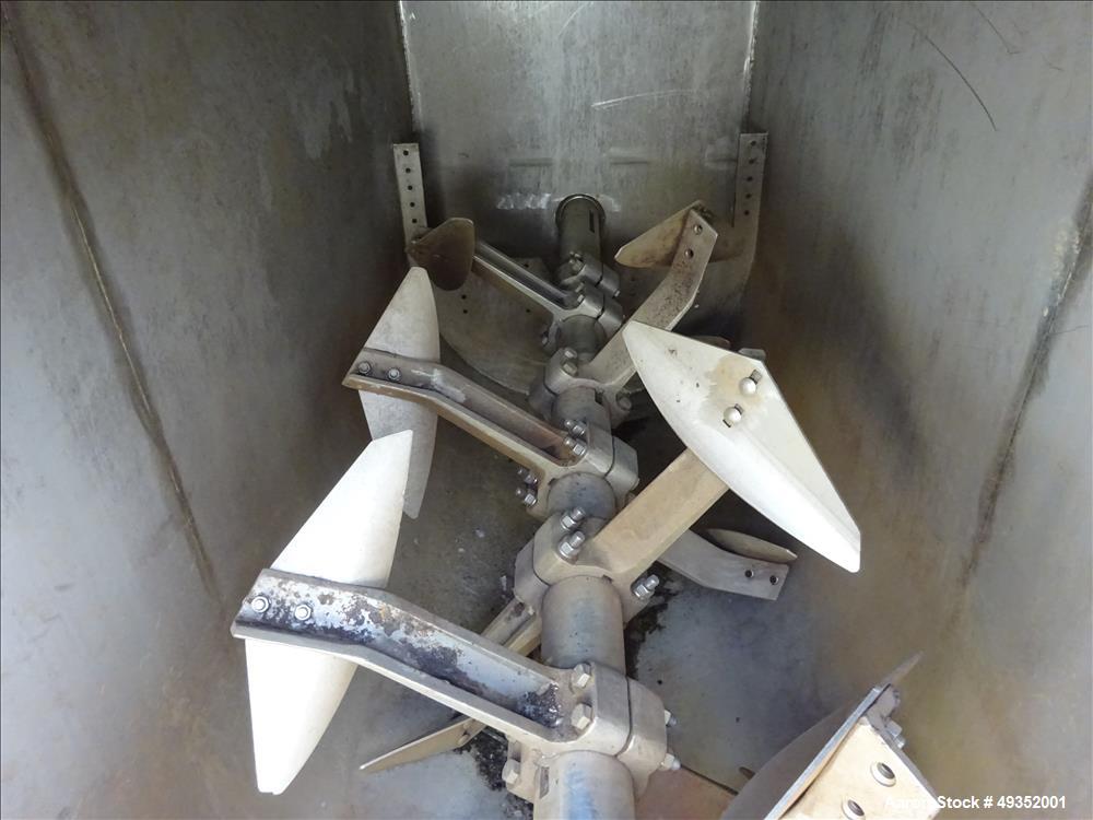 Used Marion Continuous Paddle Mixer, Model CPS-42144, 94.5 Cubic Feet Capacity