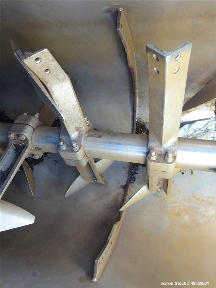 Used Marion Continuous Paddle Mixer, Model CPS-42144, 94.5 Cubic Feet Capacity