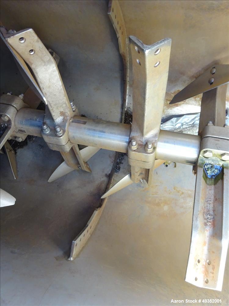 Used Marion Continuous Paddle Mixer, Model CPS-42144, 94.5 Cubic Feet Capacity