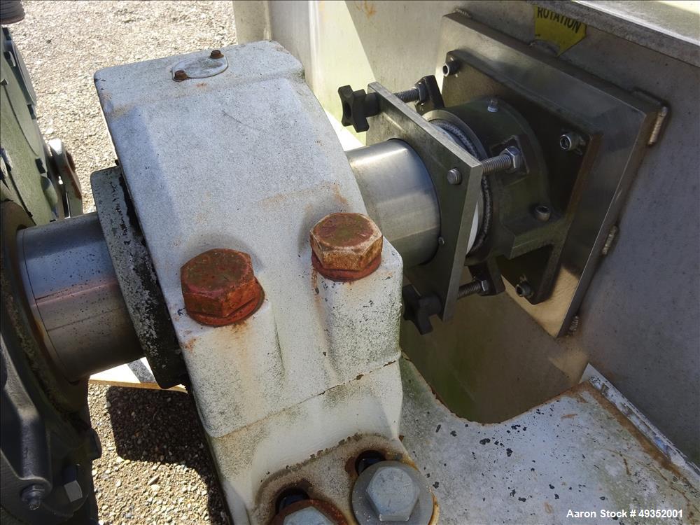 Used Marion Continuous Paddle Mixer, Model CPS-42144, 94.5 Cubic Feet Capacity