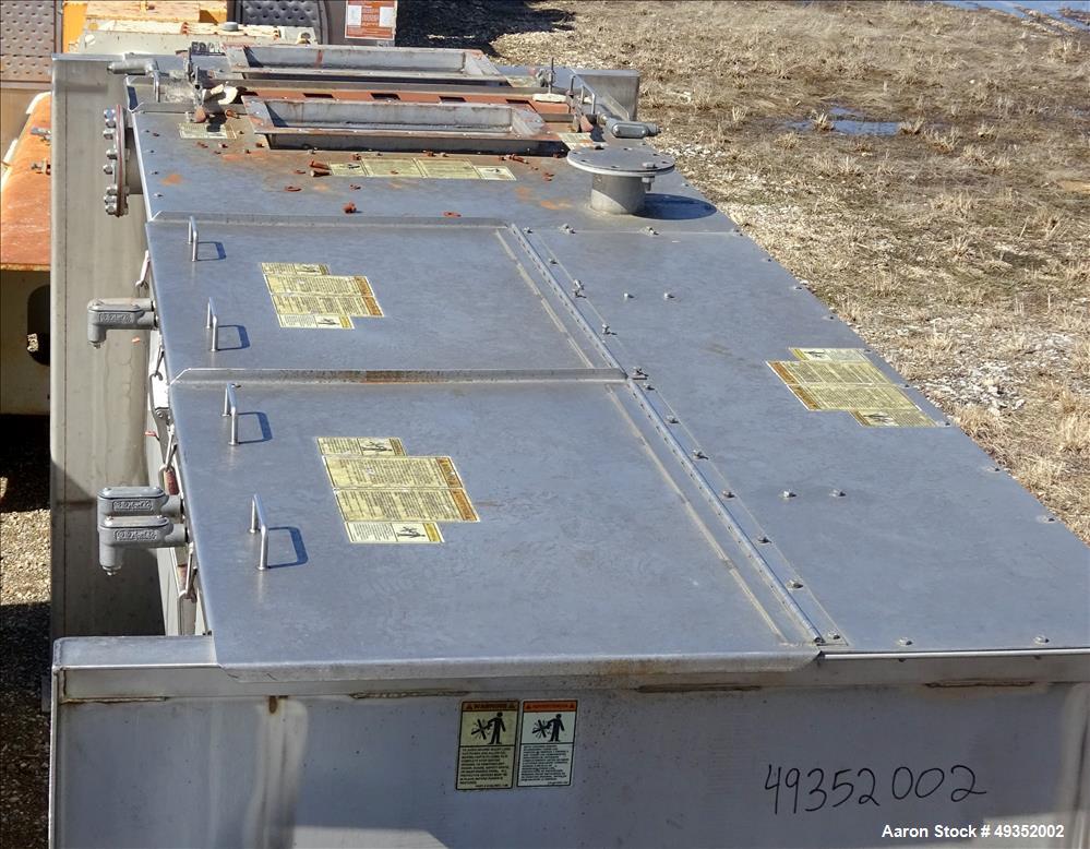 Used Marion Continuous Paddle Mixer, Model CPS-42144, 94.5 Cubic Feet Capacity