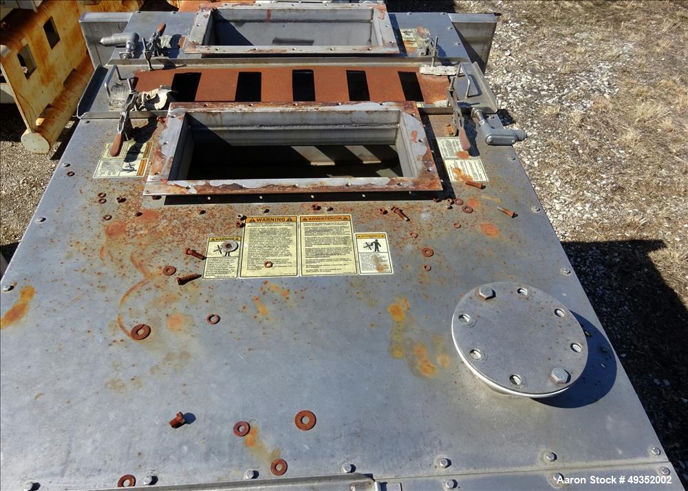 Used Marion Continuous Paddle Mixer, Model CPS-42144, 94.5 Cubic Feet Capacity
