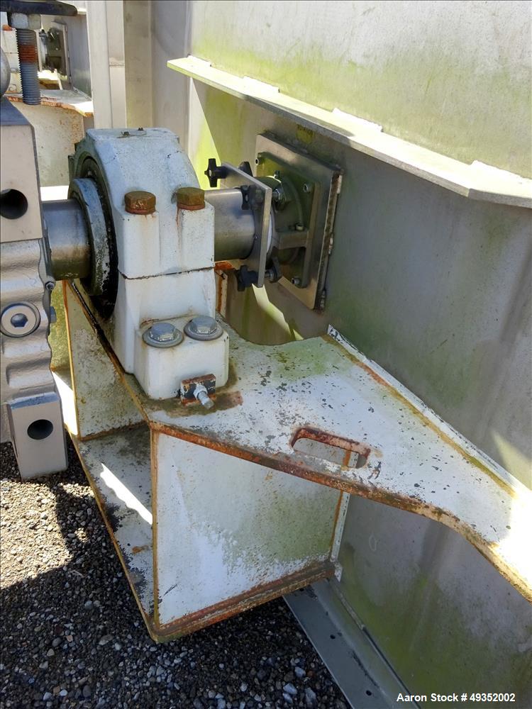 Used Marion Continuous Paddle Mixer, Model CPS-42144, 94.5 Cubic Feet Capacity