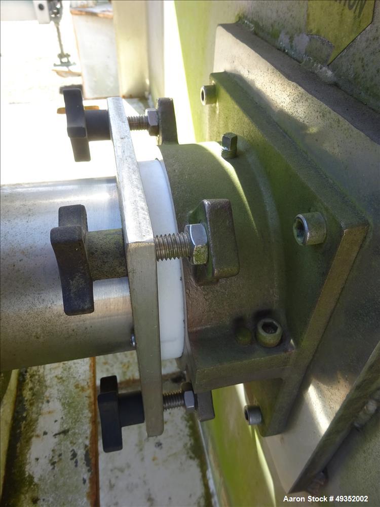 Used Marion Continuous Paddle Mixer, Model CPS-42144, 94.5 Cubic Feet Capacity