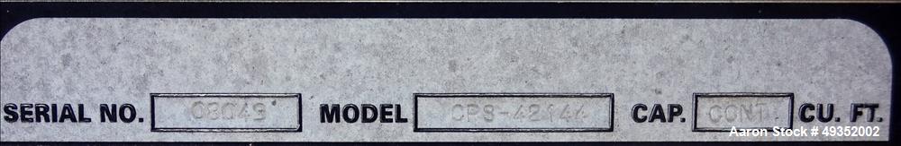Used Marion Continuous Paddle Mixer, Model CPS-42144, 94.5 Cubic Feet Capacity