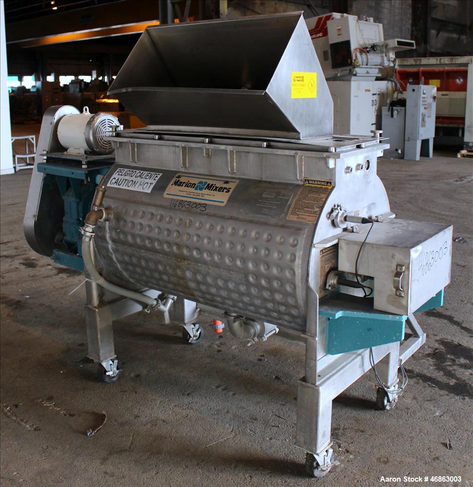 Used Marion Mixer Paddle Mixer, Model 4PS-2748