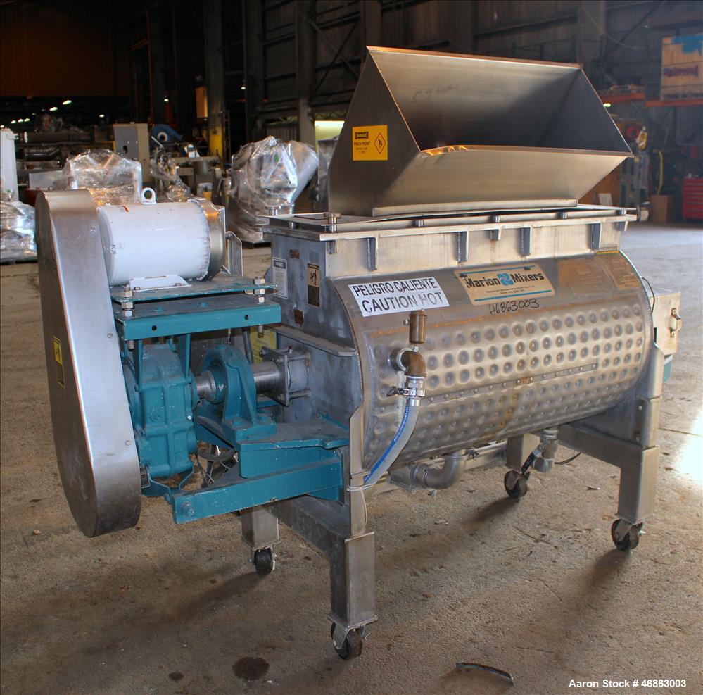 Used Marion Mixer Paddle Mixer, Model 4PS-2748