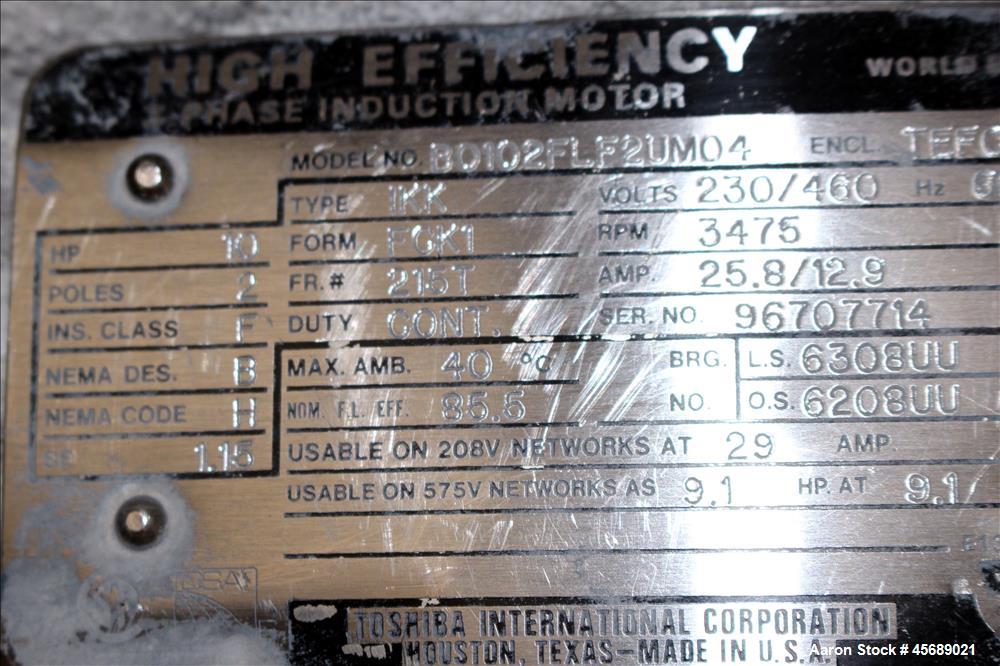 Used Marion Paddle Mixer, Model HPS6672, Approximate 160 Cubic Feet Working Cap