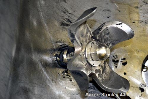 Used Marion Paddle Mixer, Model SPS1824, 3.5 Cubic Foot Working Capacity (5 Total), 304 Stainless Steel. Non-jacketed trough 18” wide x 24” long x approximately 22” deep. 2-1/4” Diameter shaft with (...