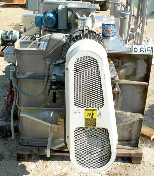 Used Marion Paddle Mixer, Model SPS-2466, Approximately 19.5 Cubic Feet Working Capacity, 304 Stainless Steel. Non-jacketed trough 24" wide x 66" long x approximately 26" deep. 3" diameter shaft with...