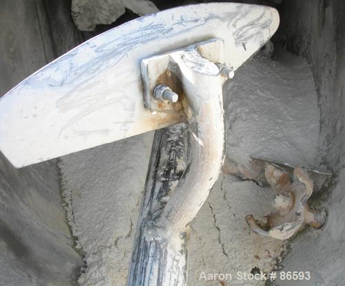 Used Marion Paddle Mixer, Model SPS-2466, Approximately 19.5 Cubic Feet Working Capacity, 304 Stainless Steel. Non-jacketed trough 24" wide x 66" long x approximately 26" deep. 3" diameter shaft with...