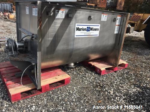 Used Marion Paddle Mixer, Model SPY3672