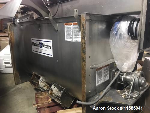 Used Marion Paddle Mixer, Model SPY3672