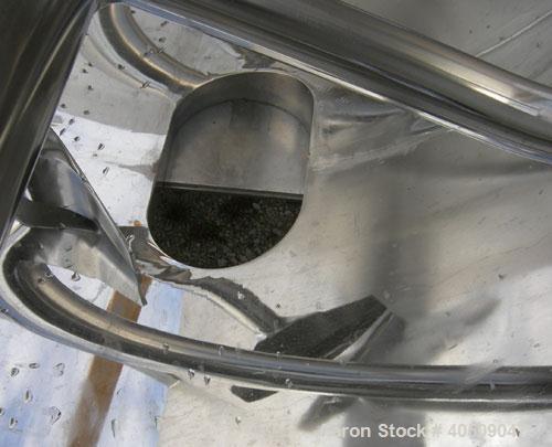 Used Marion Semi-Cylindrical Paddle Mixer, Model SPY66144, approximately 300 cubic feet working capacity, 304 stainless steel. Non-jacketed trough 55 1/2" wide at top opening to approximately 66" wid...
