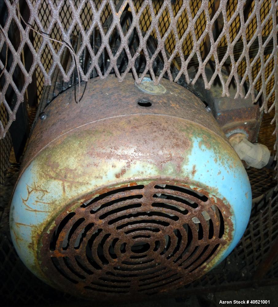 Used Stainless Steel Marion Paddle Mixer, approximately 109 cubic feet working