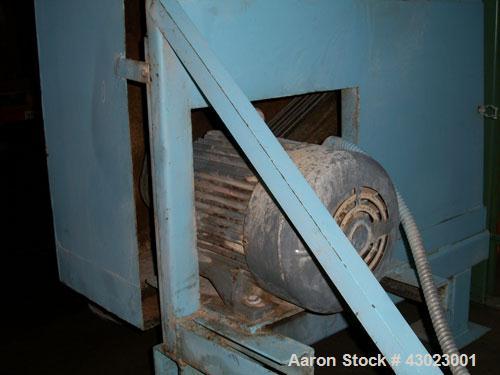 Used-Marion Paddle Mixer, approximate 64 cubic foot working capacity, carbon steel. Trough is approximately 36" wide x 96" l...