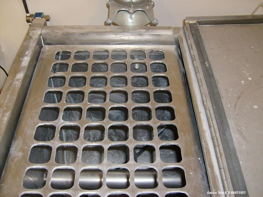Used Stainless Steel Marion Paddle Mixer, 10 cubic feet