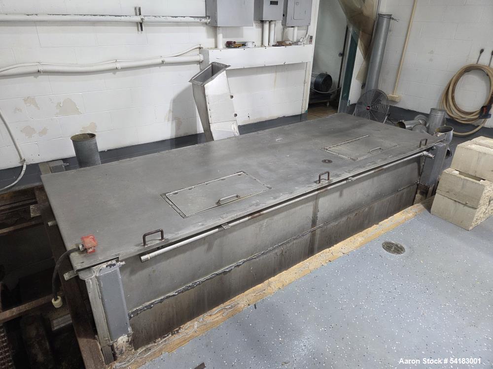 Used Marion 100 CUFT Stainless Steel Paddle Blender, Model 4051