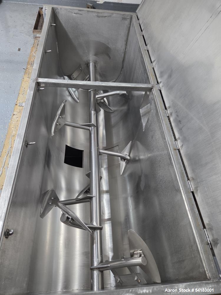 Used Marion 100 CUFT Stainless Steel Paddle Blender, Model 4051