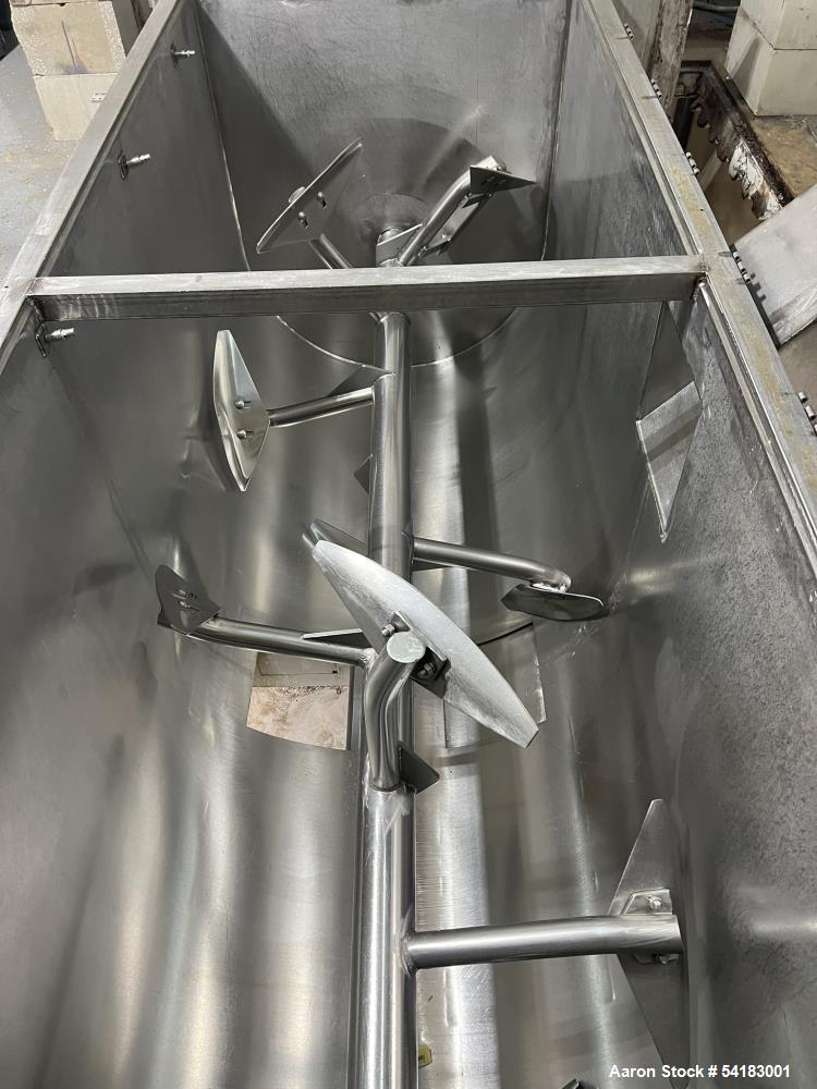 Used Marion 100 CUFT Stainless Steel Paddle Blender, Model 4051