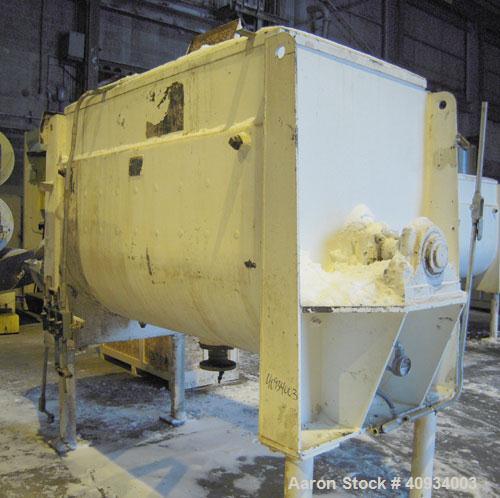 Used Carbon Steel McCarter Corp Chocolate Mixer, approximately 76 cubic feet (560 gallon)