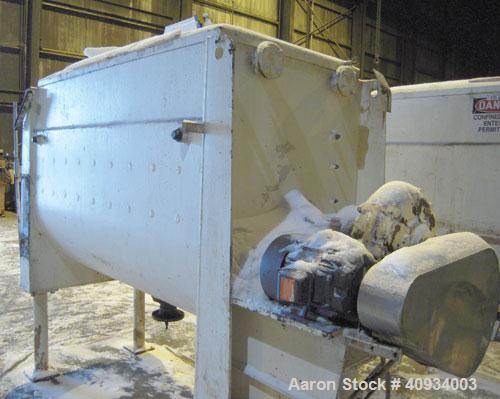 Used Carbon Steel McCarter Corp Chocolate Mixer, approximately 76 cubic feet (560 gallon)