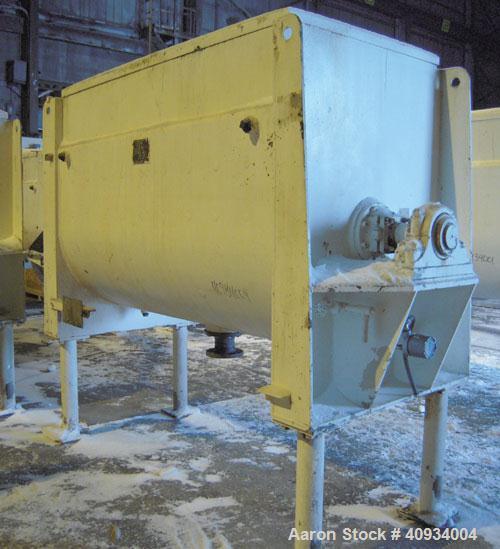 Used Carbon Steel McCarter Corp Chocolate Mixer, approximately 76 cubic feet (560 gallon)