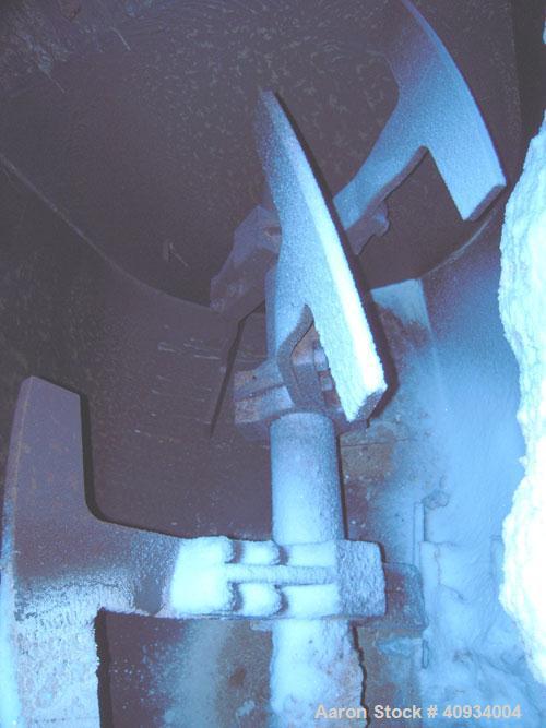 Used Carbon Steel McCarter Corp Chocolate Mixer, approximately 76 cubic feet (560 gallon)