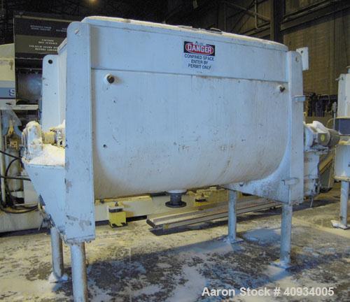 Used Carbon Steel McCarter Corp Chocolate Mixer, approximately 76 cubic feet (560 gallon)