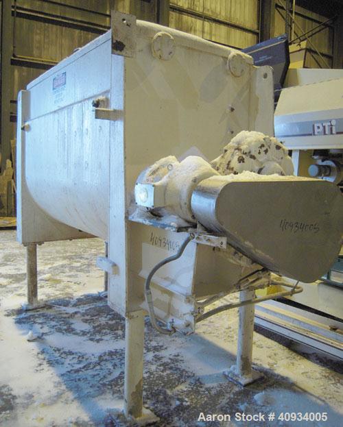Used Carbon Steel McCarter Corp Chocolate Mixer, approximately 76 cubic feet (560 gallon)