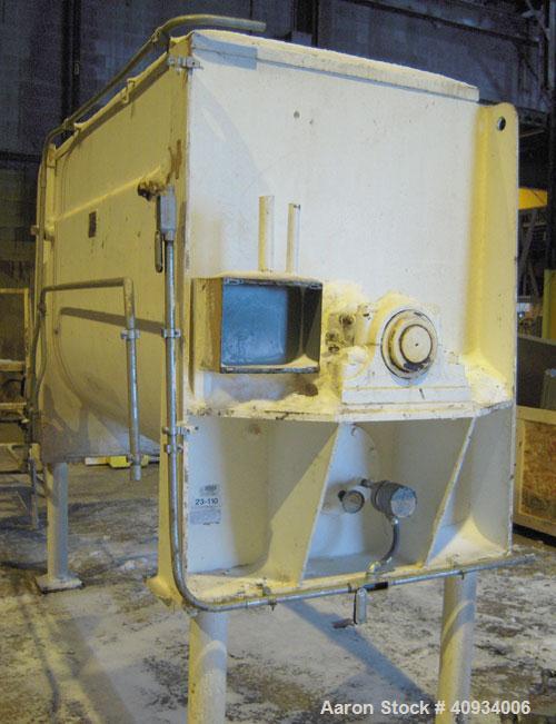 Used Carbon Steel McCarter Corp Chocolate Mixer, approximately 76 cubic feet (560 gallon)