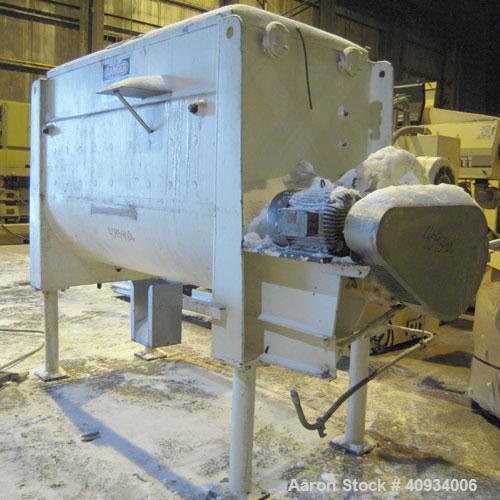 Used Carbon Steel McCarter Corp Chocolate Mixer, approximately 76 cubic feet (560 gallon)