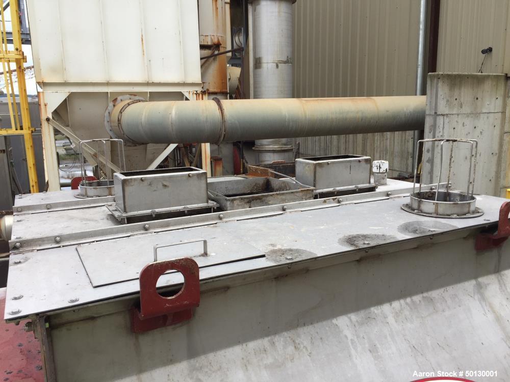 Used A.J. Sackett Equipment High Intensity Twin Shaft Paddle Mixer