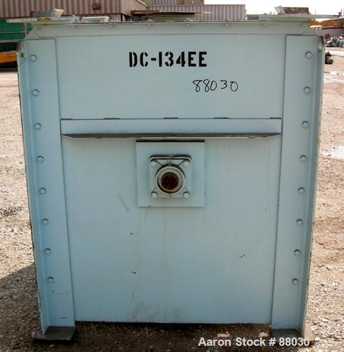 Used National Bulk Equipment Paddle Mixer, model 25-400SP, 44 cubic feet, carbon steel. Non-jacketed trough 42-1/2" wide x 48" long x approximately 47" deep.Approximate 2-1/2" diameter shaft with (4)...