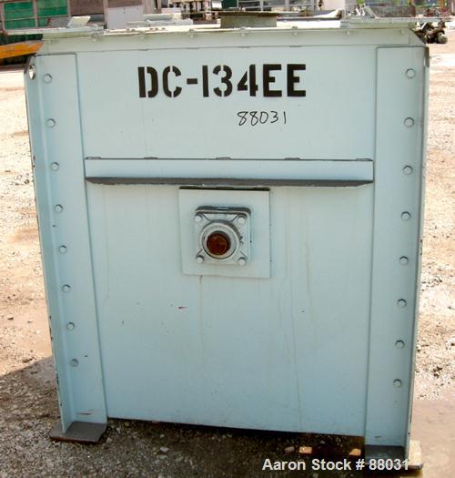 Used National Bulk Equipment Paddle Mixer, model 25-400SP, 44 cubic feet, carbon steel. Non-jacketed trough 42-1/2" wide x 48" long x approximately 47" deep.Approximate 2-1/2" diameter shaft with (4)...