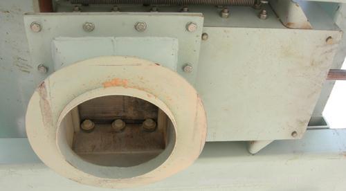 Used National Bulk Equipment Paddle Mixer, model 25-400SP, 44 cubic feet, carbon steel. Non-jacketed trough 42-1/2" wide x 48" long x approximately 47" deep.Approximate 2-1/2" diameter shaft with (4)...