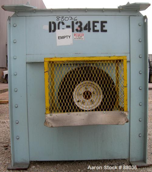 Used National Bulk Equipment Paddle Mixer, model 25-400SP, 44 cubic feet, carbon steel. Non-jacketed trough 42-1/2" wide x 48" long x approximately 47" deep.  Approximate 2-1/2" diameter shaft with (...