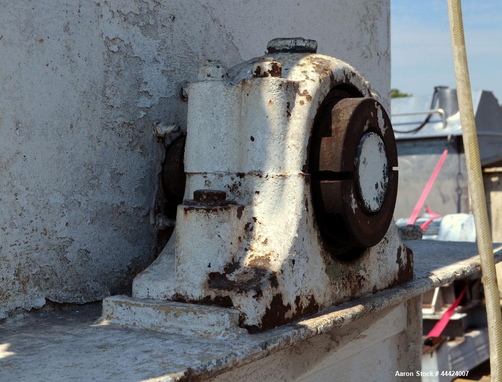Used Stainless Steel Paddle Mixer, Approximately 100 Cubic Feet