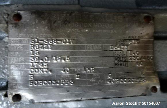Used American Process Paddle Blender, Model PB 36