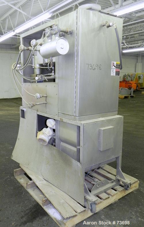 Used- Stainless Steel Paul O. Abbe/Forberg Twin Shaft Fluidizer/Dryer, Model AFD