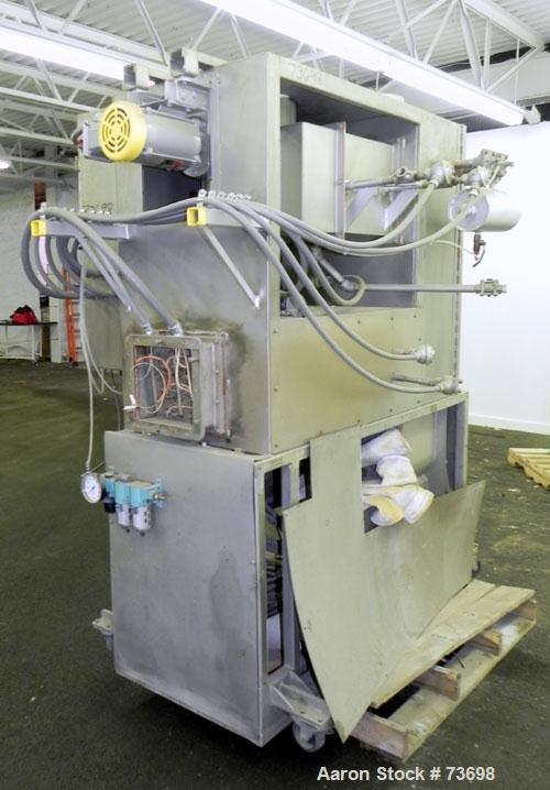 Used Stainless Steel Paul O. Abbe/Forberg Twin Shaft Fluidizer/Dryer, Model AFD